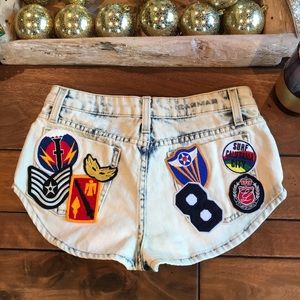 CARMAR Jean Shorts, Low Rise, Size 24